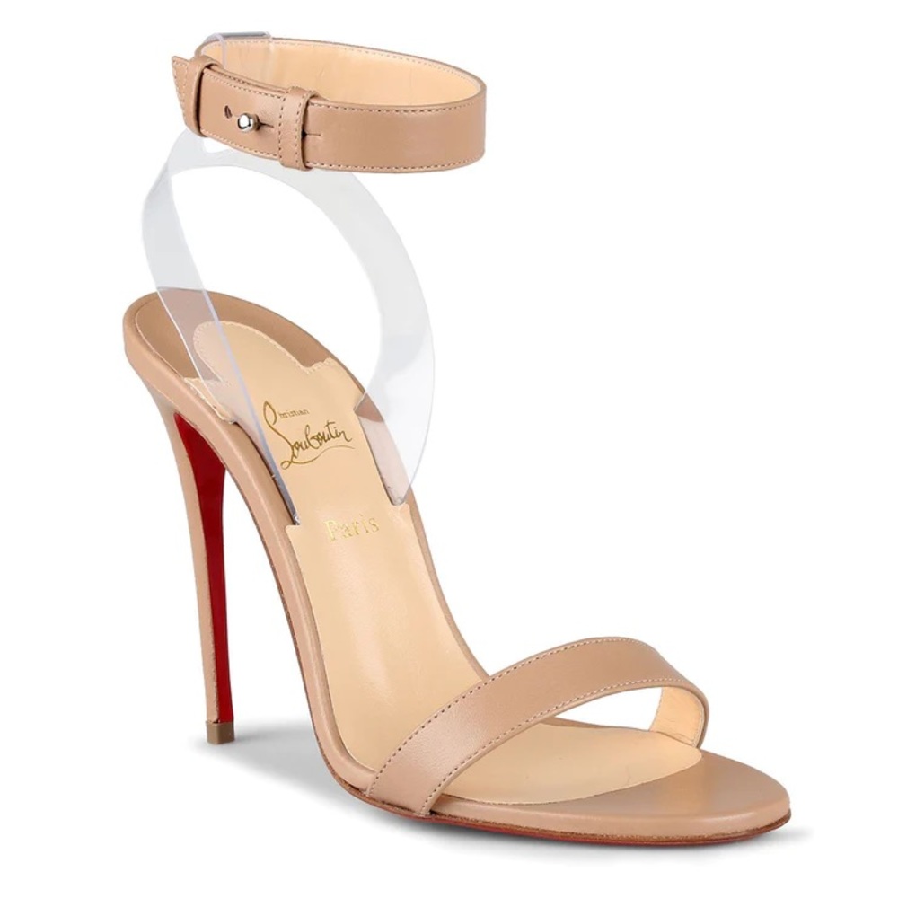 Christian Louboutin - Jonatina 100 PVC Heels 38.5